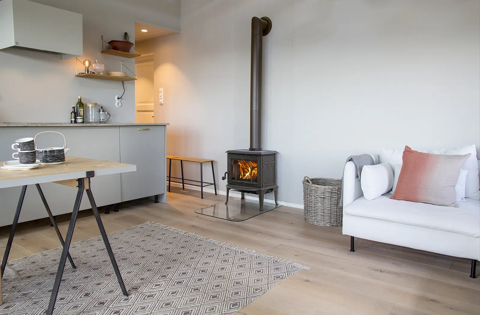 Klassisk Jøtul brændeovn