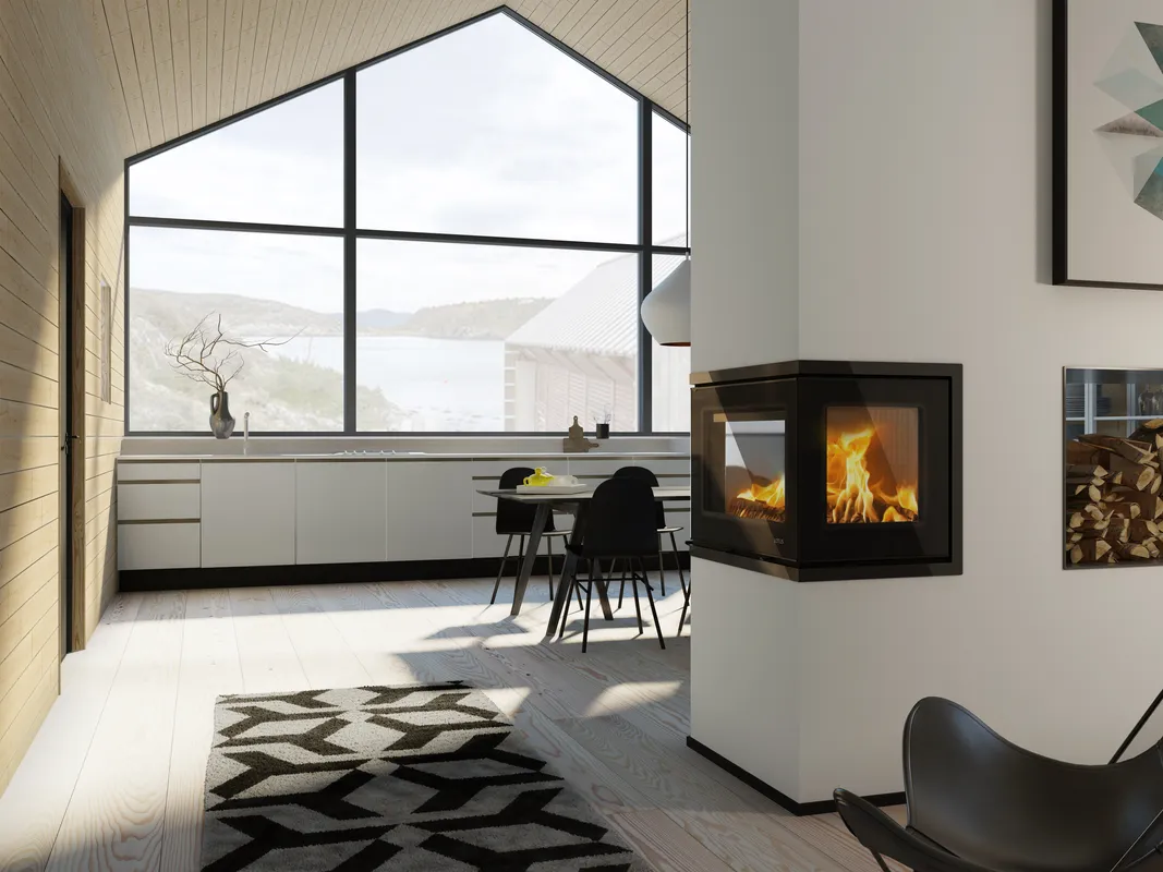 Hjørneovne og pejseindsatser